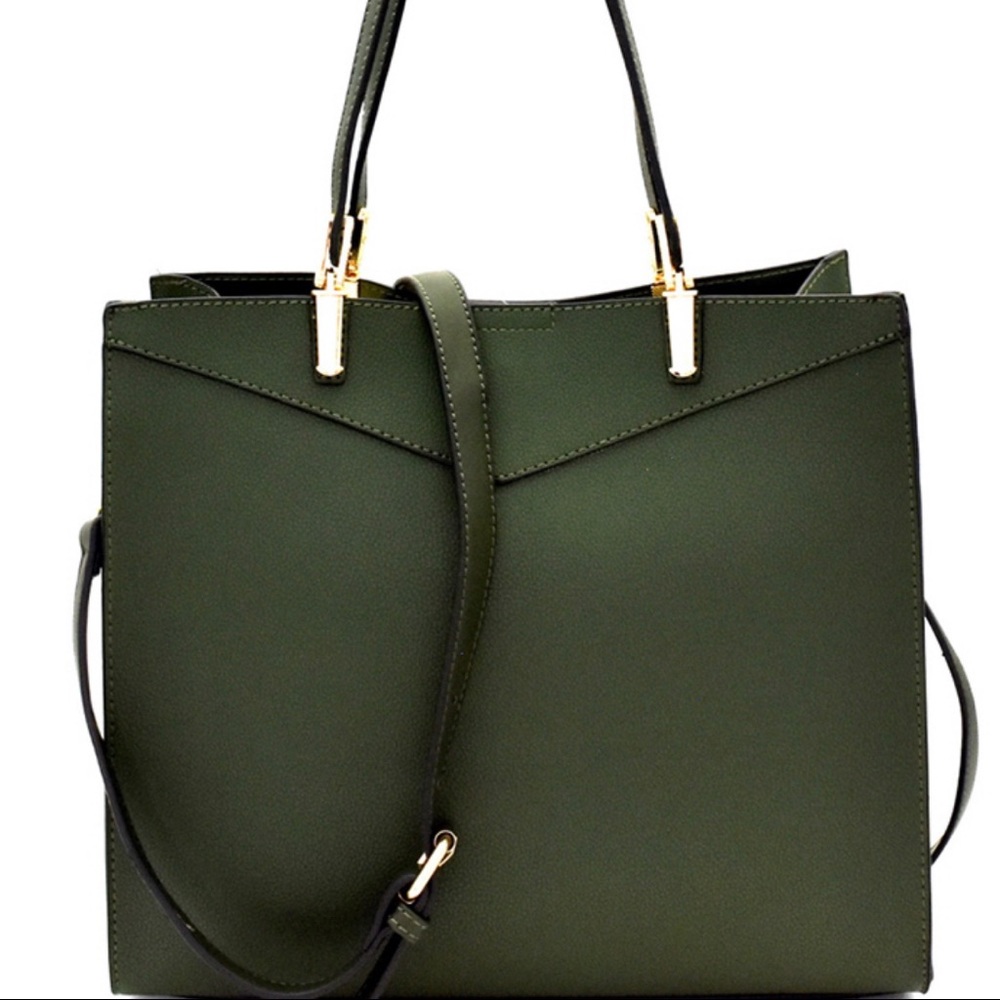 Multi-Compartment Structured 2-Way Tote